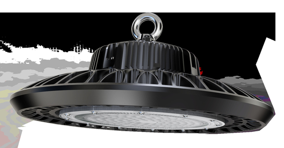датчик высокой эффективности 140LPW PIR света залива UFO СИД 240W IP65 высокий