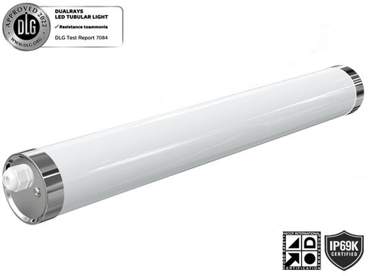 5ft 50W IP69K IK10 LED Tri Proof Light для суровой промышленной среды