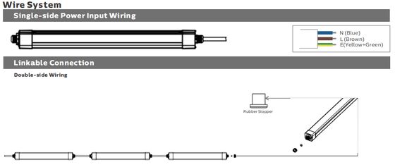 Светодиодный влагозащищенный светильник DUALRAYS LIGHTING D3 с быстрозащелкивающейся торцевой крышкой обеспечивает чрезвычайно быструю установку и обслуживание.