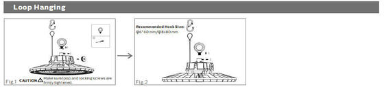 HB2 DIP-переключатель мощности и светодиодный светильник 3CCT UFO Highbay Light 100W 170LPW Подходит для интернет-магазина и магазина