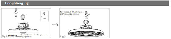 Переключаемое питание HB3 DIP и светодиодный светильник 3CCT UFO Highbay с алюминиевой крышкой под углом 90 градусов. Доставка со склада в Европе в течение 3 рабочих дней.