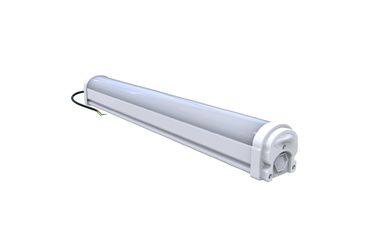 Половая доска IP65 света 160LmW доказательства СИД серии 50W 5ft Dualrays D2 тонкая Tri полностью пластиковая для парковки