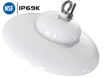 Легкие чистые и устанавливают свет залива UFO СИД IP66 NSF аттестованный IP69K высокий для пищевой промышленности