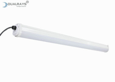 Половая доска IP65 света 160LmW доказательства СИД серии 50W 5ft Dualrays D2 тонкая Tri полностью пластиковая для парковки