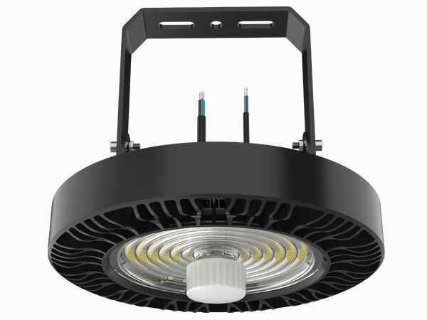 HB4H DIP переключаемая мощность и 3CCT UFO LED High Bay Light 200W 170LPW с готовым датчиком (PIR или микроволновый датчик с датчиком дневного света)