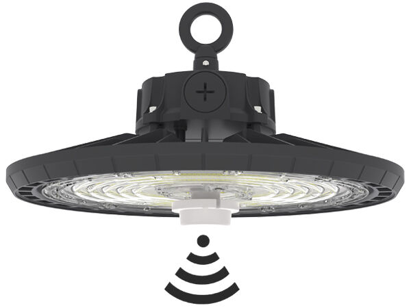 DUALRAYS HB2 DIP с переключаемым питанием и светодиодным освещением Highbay 3CCT UFO с порогом дневного света | Микроволновой датчик с порогом дневного света или сбором дневного света | Чрезвычайная ситуация опционально