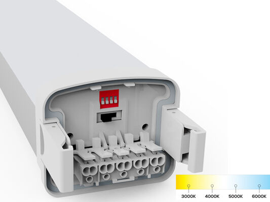 D5 светодиодный водонепроницаемый свет с переключаемым питанием DIP и 3CCT 3/5*1.5/2.5mm2